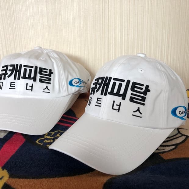핑골프 큐캐피탈파트너스 골프단 골프모자/캡