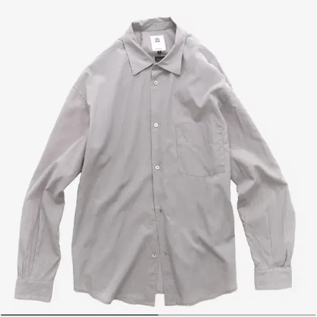 3) 폴리테루 텐코 루즈드 셔츠 2.0 1% 라벤더 그레이