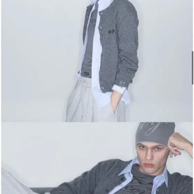 레씨토 니트 가디건 