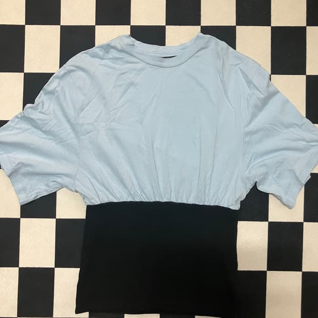 Haider ackermann 셔링 반팔 티셔츠