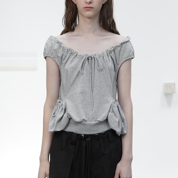 세릭 string pocket sweat sleeveless