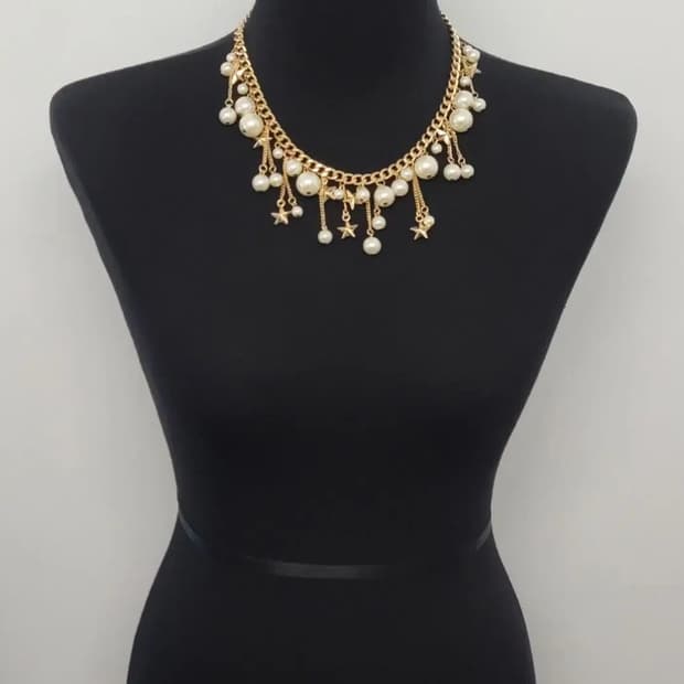 pearl star necklace