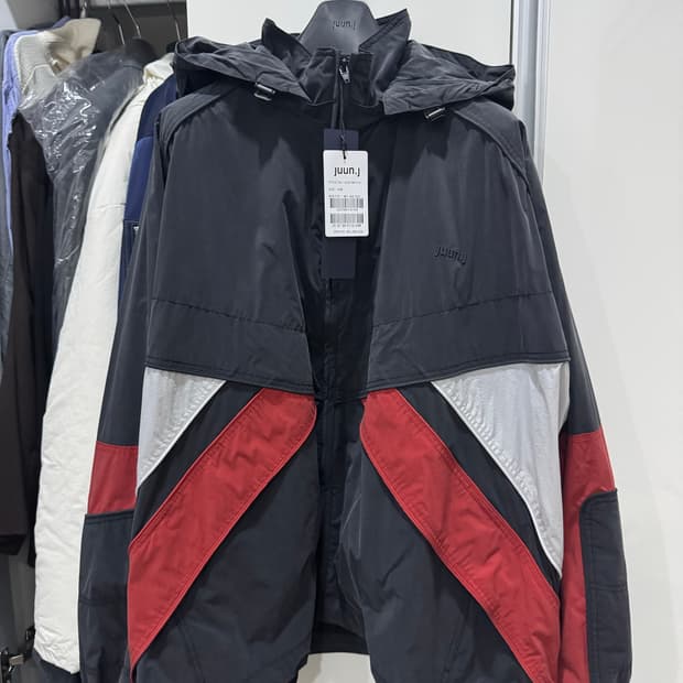 준지 컬러블록 트랙 점퍼 48사이즈 새상품