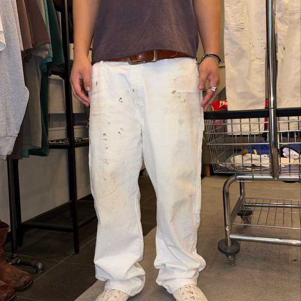 00’s Dickies carpenter painted work pant