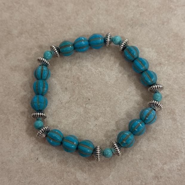 터키 호박석 팔찌