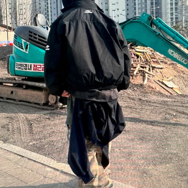 발렌시아가 3B 스포츠 아이콘 레이어드 트랙수트 재킷 3