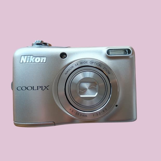 나연&예나cam ) Nikon Coolpix L30 디카 카메라