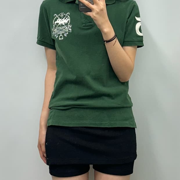 폴로 랄프로렌 카키 pk 반팔 티셔츠 