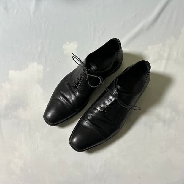 Prada cap toe derby shoes