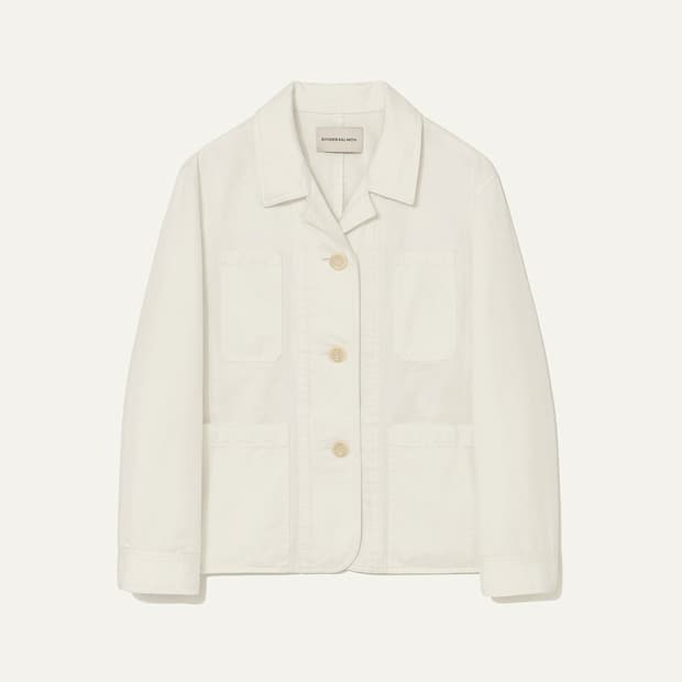 킨더살몬 Sofia Jacket White/one size