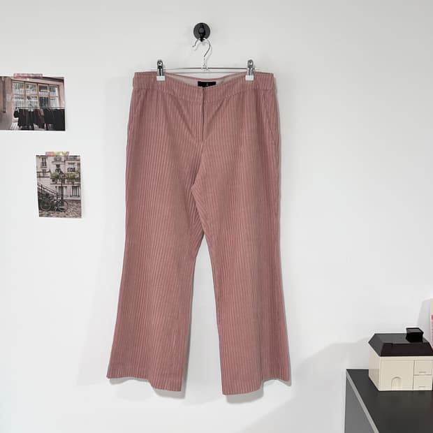 [30] 랑방 코듀로이 부츠컷바지 핑크