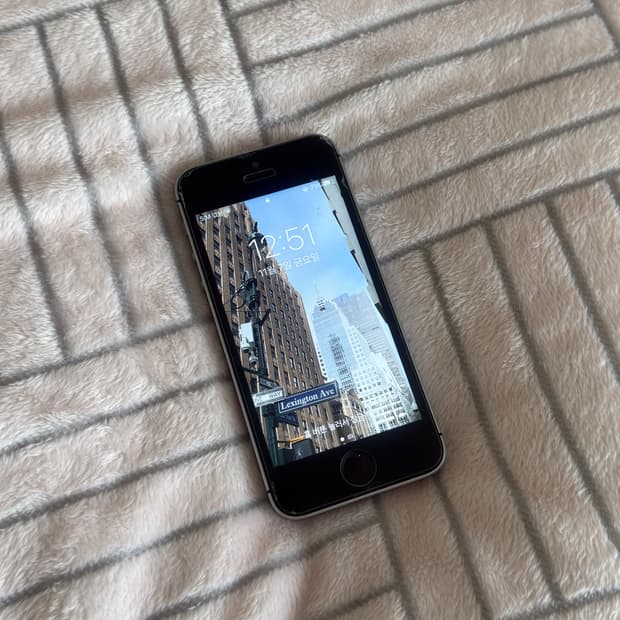 [s급] 아이폰 se1 스페이스 그레이 64GB 배터리 효율 100%