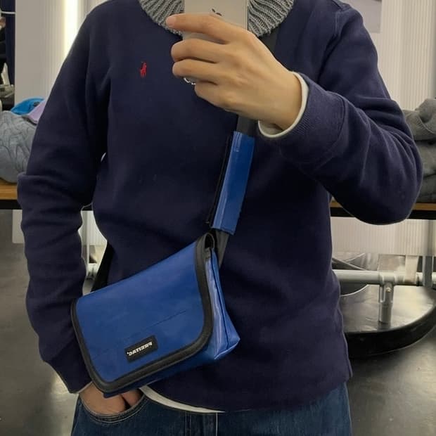 폴로 반집업 니트 (보이즈XL/성인90-95)