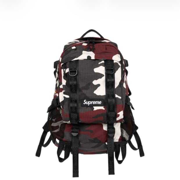 슈프림 26ss 카모 레드블랙 팝니다