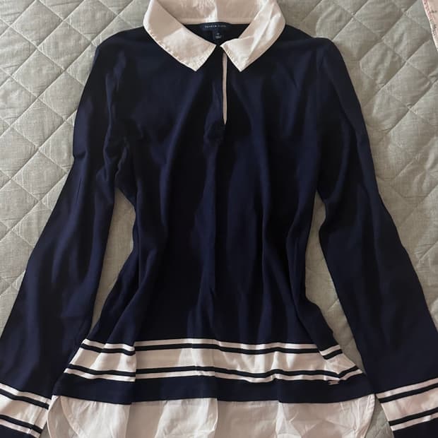 타미힐피거 롱슬리브 긴팔 티셔츠