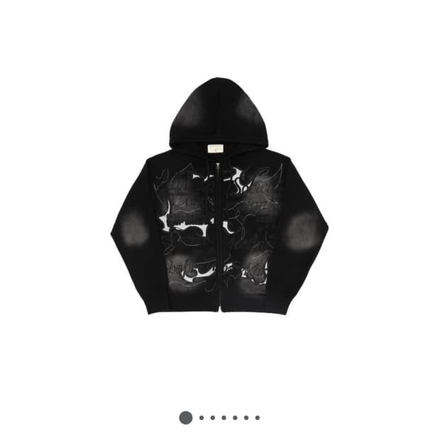 unbornsociety corporation knit hoodie