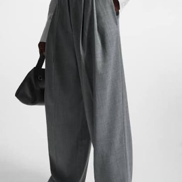 코스 와이드 레그 테일러드 트라우저 34