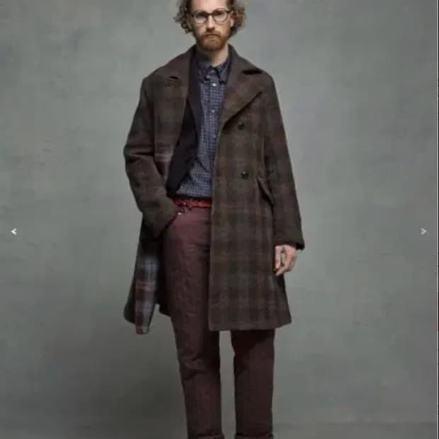 Ts)s 울 플란넬 코트