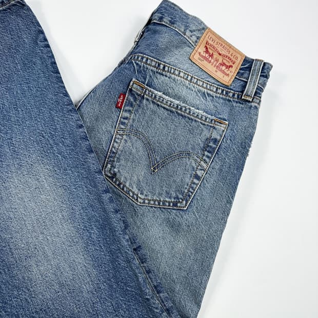 리바이스 501 오리지널 데미지 데님 팬츠 (28인치 여성추천)