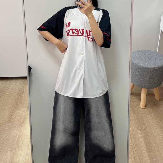 SK 와이번스 이재원 마킹 야구 유니폼
