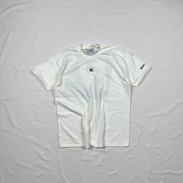 90‘s 니콘 nikon 아이웨어 프린트 반팔티