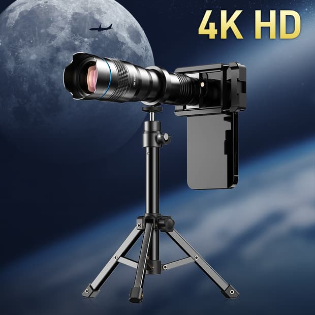 아이폰 삼성 휴대폰  망원경 렌즈