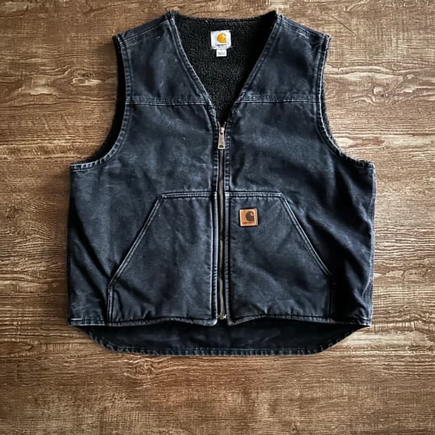 칼하트 베스트 V26 BLK L/R