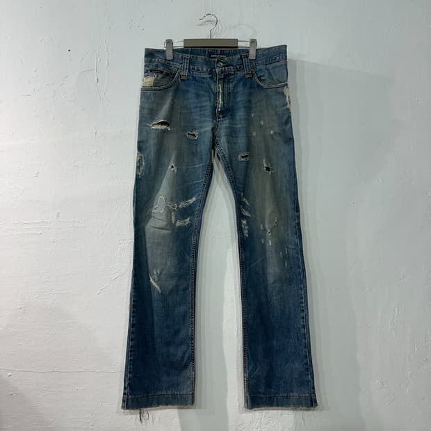 돌체엔가바나 데님 청바지 36