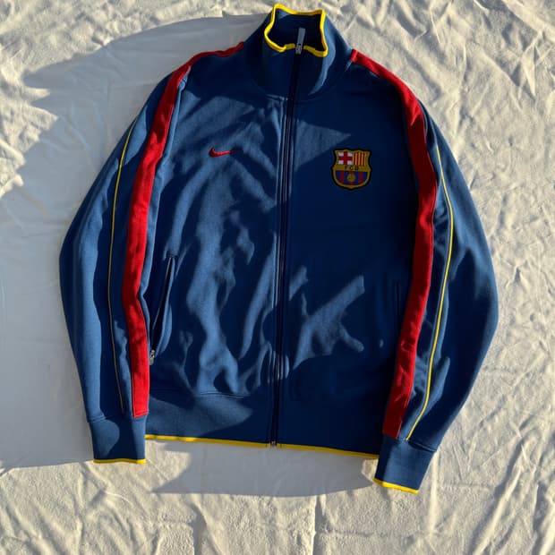 Nike 11-12 Barcelona Track Top 바르셀로나 져지