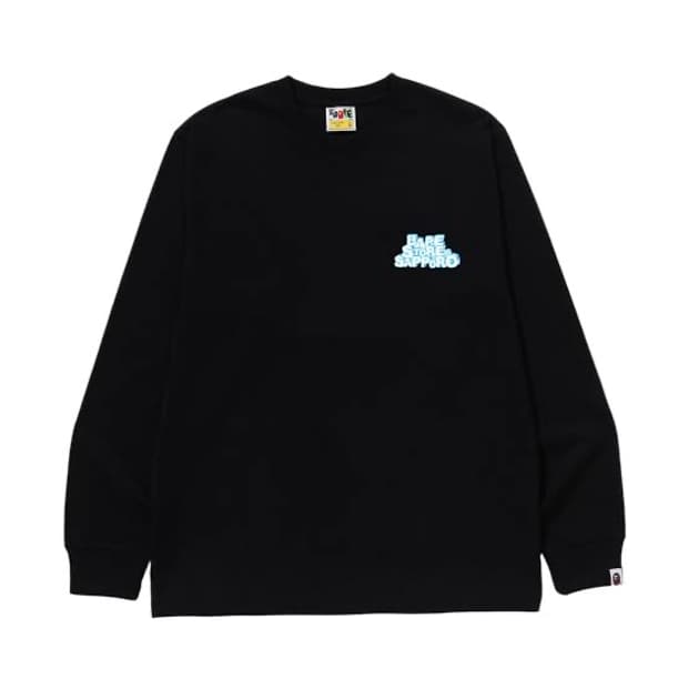 베이프 삿포로 긴팔티 블랙 XXL