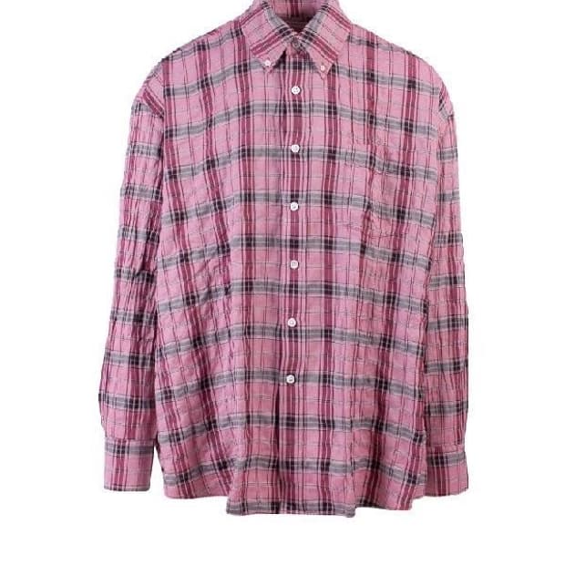 [38] 아워레가시 버로우드 셔츠 핑크