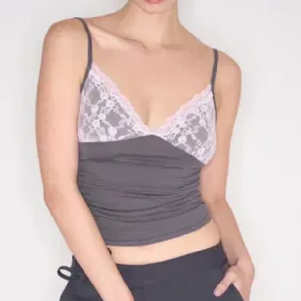 플리즈노팔로우 올리브 탑