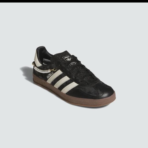 아디다스 가젤 인도어 블랙 pearl HQ2624