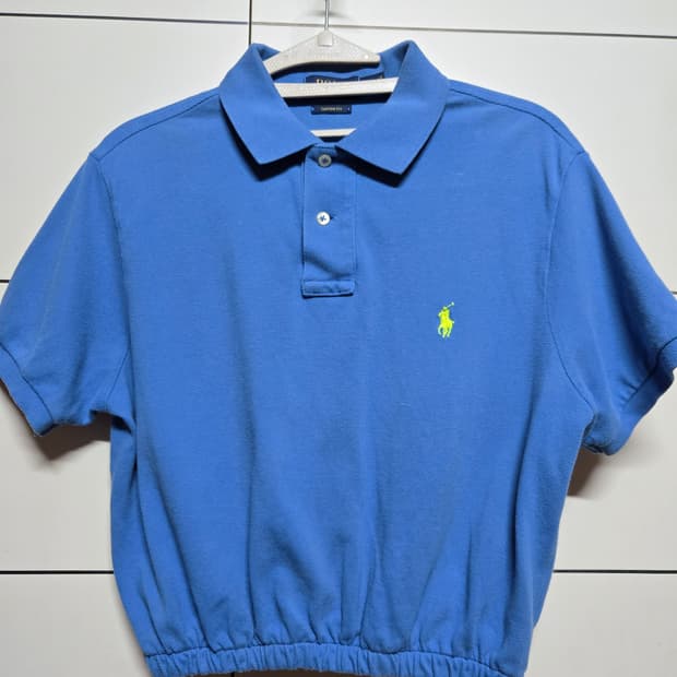 폴로 랄프로렌 Pk 세미크롭 반팔티