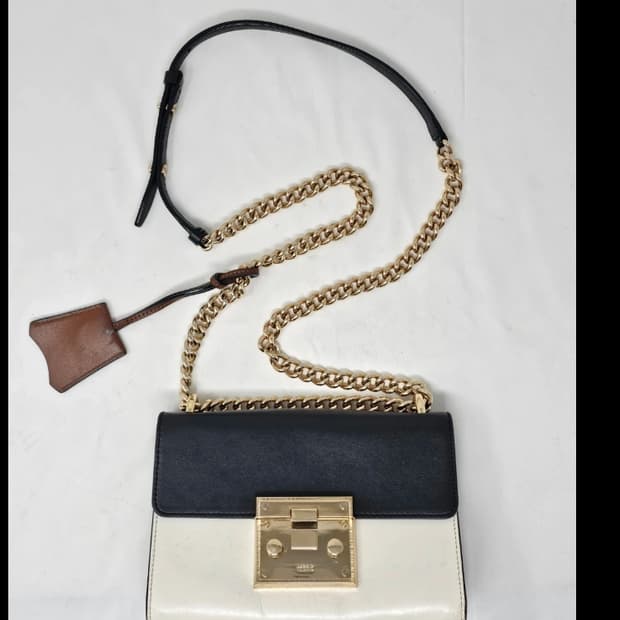 랑방 LANVIN 숄더백 블랙&화이트