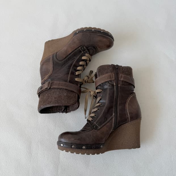 [EU39]마나스(MANAS) 레더 부츠(ITALY)