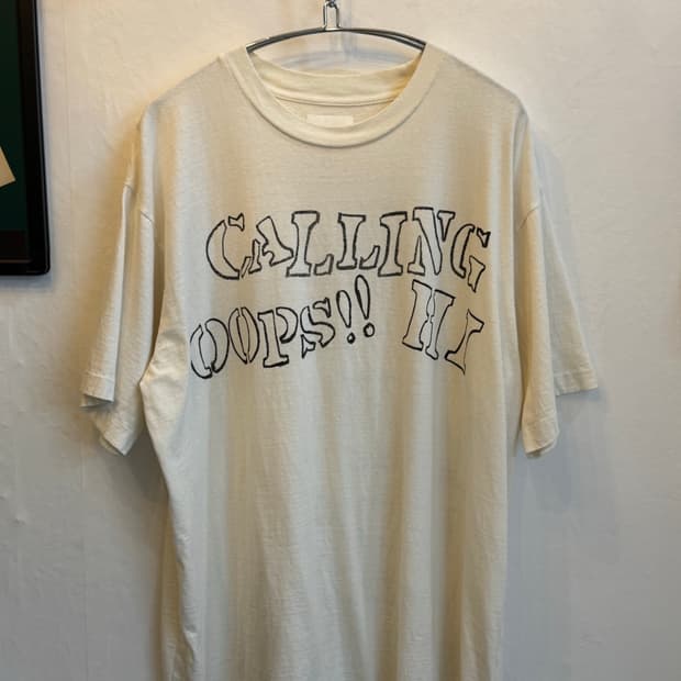 카미야 Calling 프린티드 블리치 티셔츠