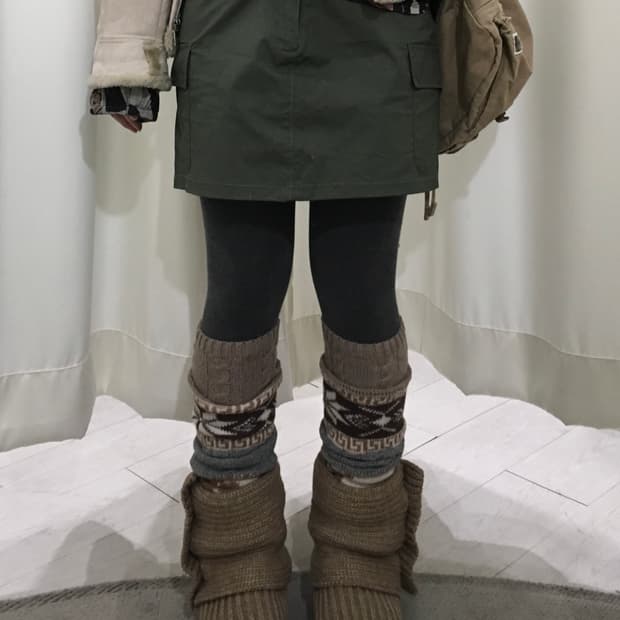 y2k cargo mini skirt