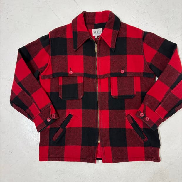 70's Woolrich Buffalo Mackinaw Cruiser  