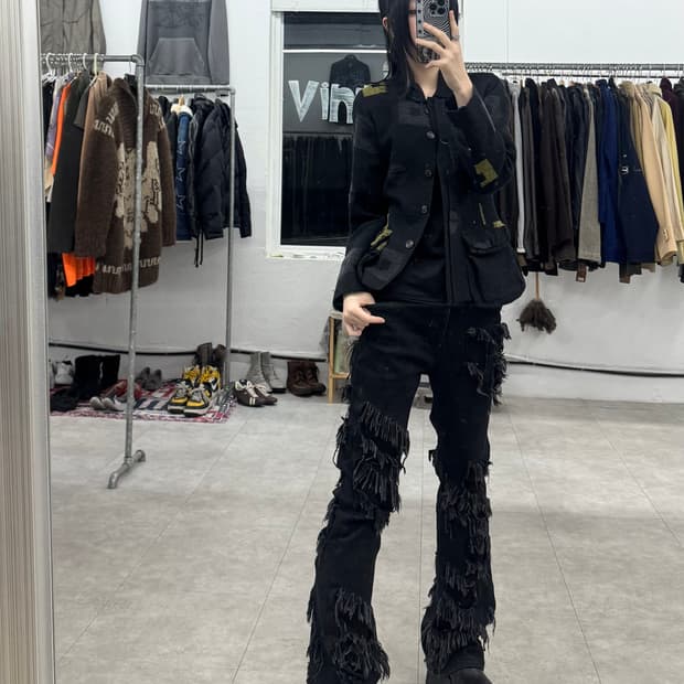 센소유니코 t.b 울 자켓