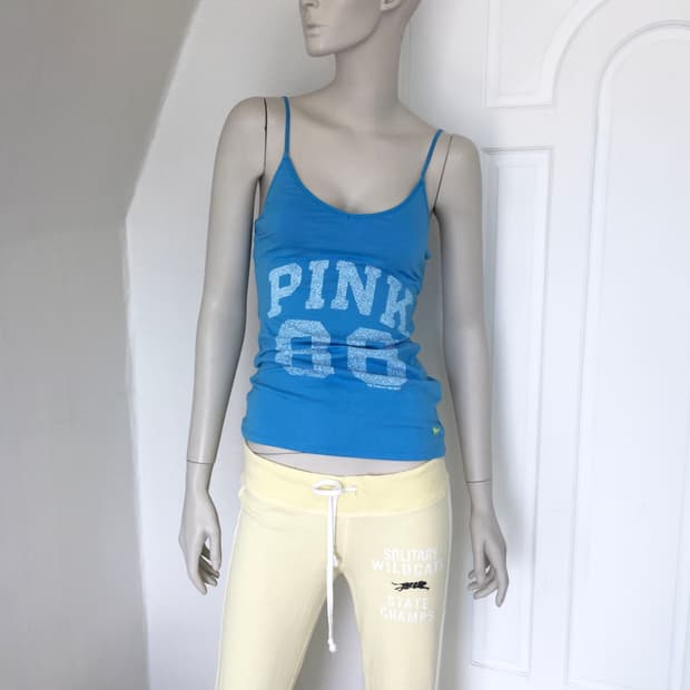 Victoria’s Secret PINK Number Blue Tank 