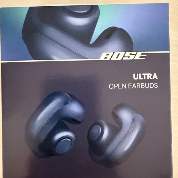 보스 울트라 오픈 이어버드 루나블루 새상품