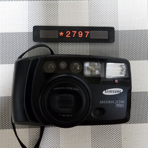 삼성 맥시마 줌 760i 필름카메라