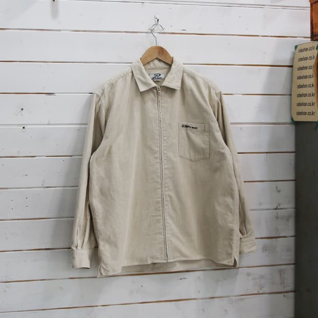 (착용컷) PIKO 코듀로이 집업 자켓 (남성용 103)