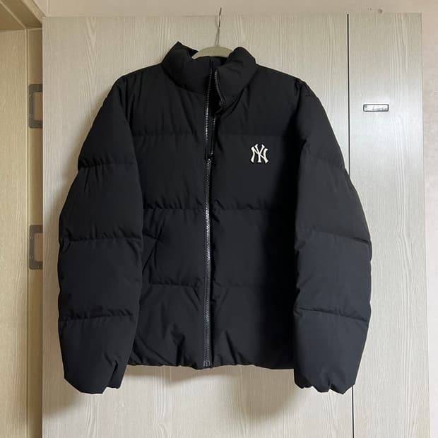 mlb 크롭 커브패딩 s