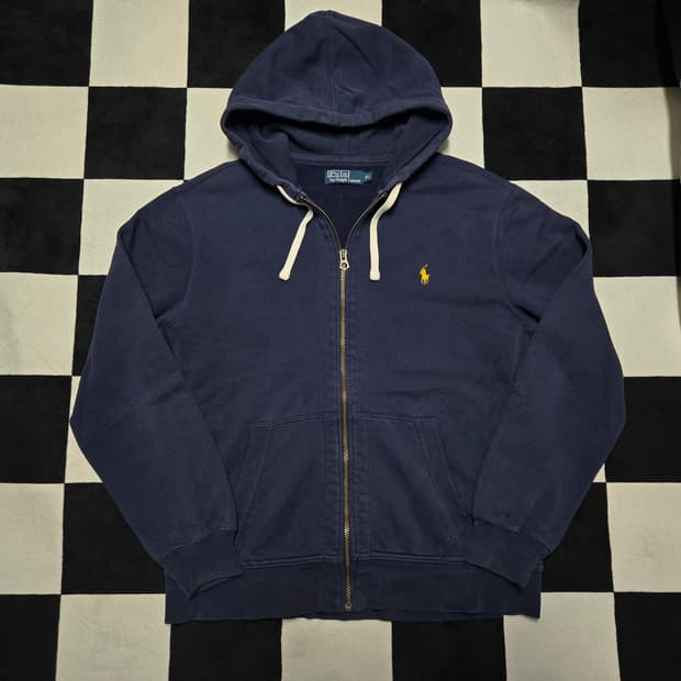 XL 폴로랄프로렌 써멀 후드 집업 네이비