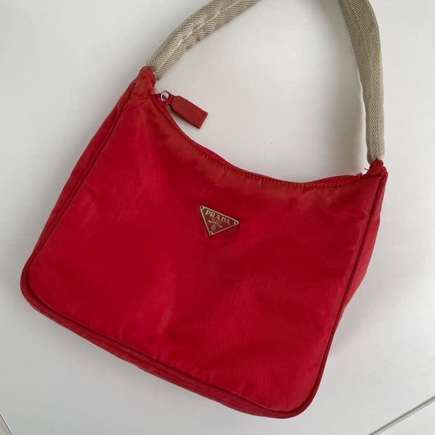 프라다 리나일론 호보백