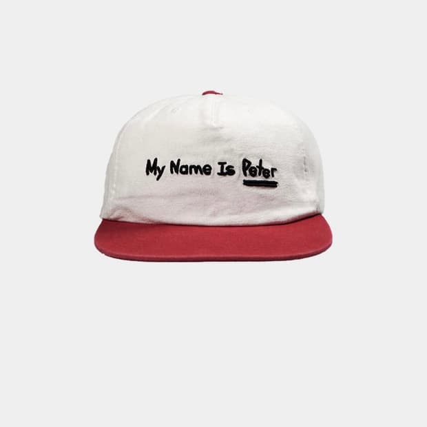 mynameispeter M. N.P Cap / White & Red