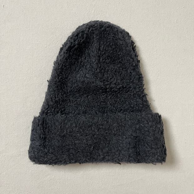 꼼데가르송 부클 울 빅비니 comme des garcons beanie