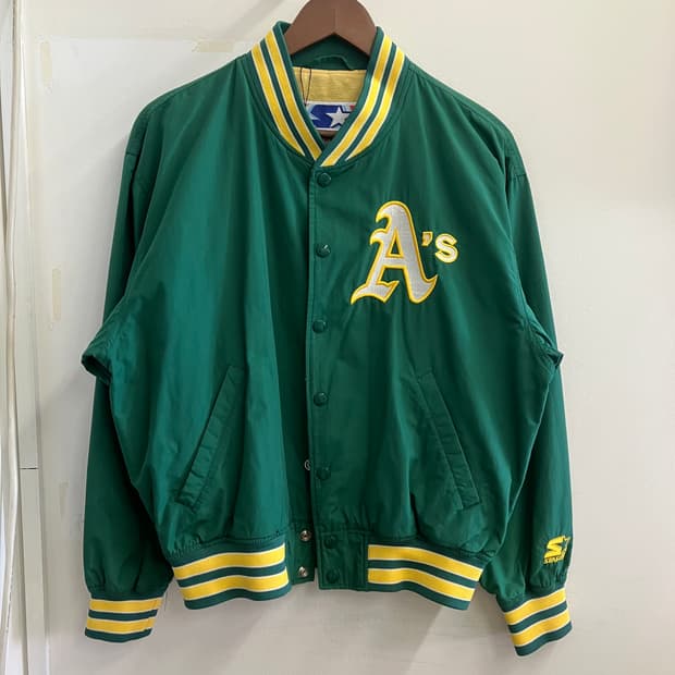 N173 스타터 오클랜드 애슬레틱스 스타디움 자켓